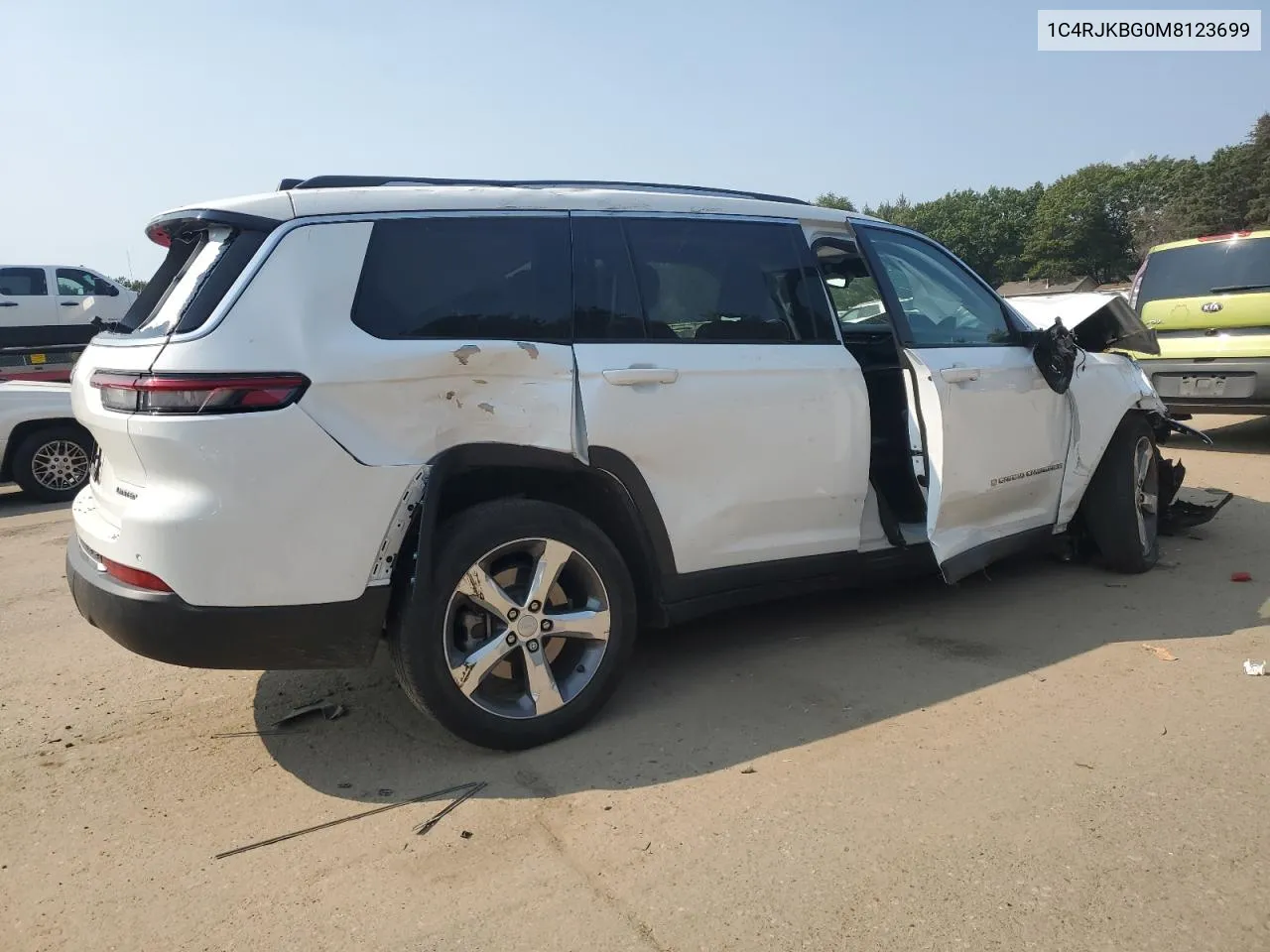 2021 Jeep Grand Cherokee L Limited VIN: 1C4RJKBG0M8123699 Lot: 71076794