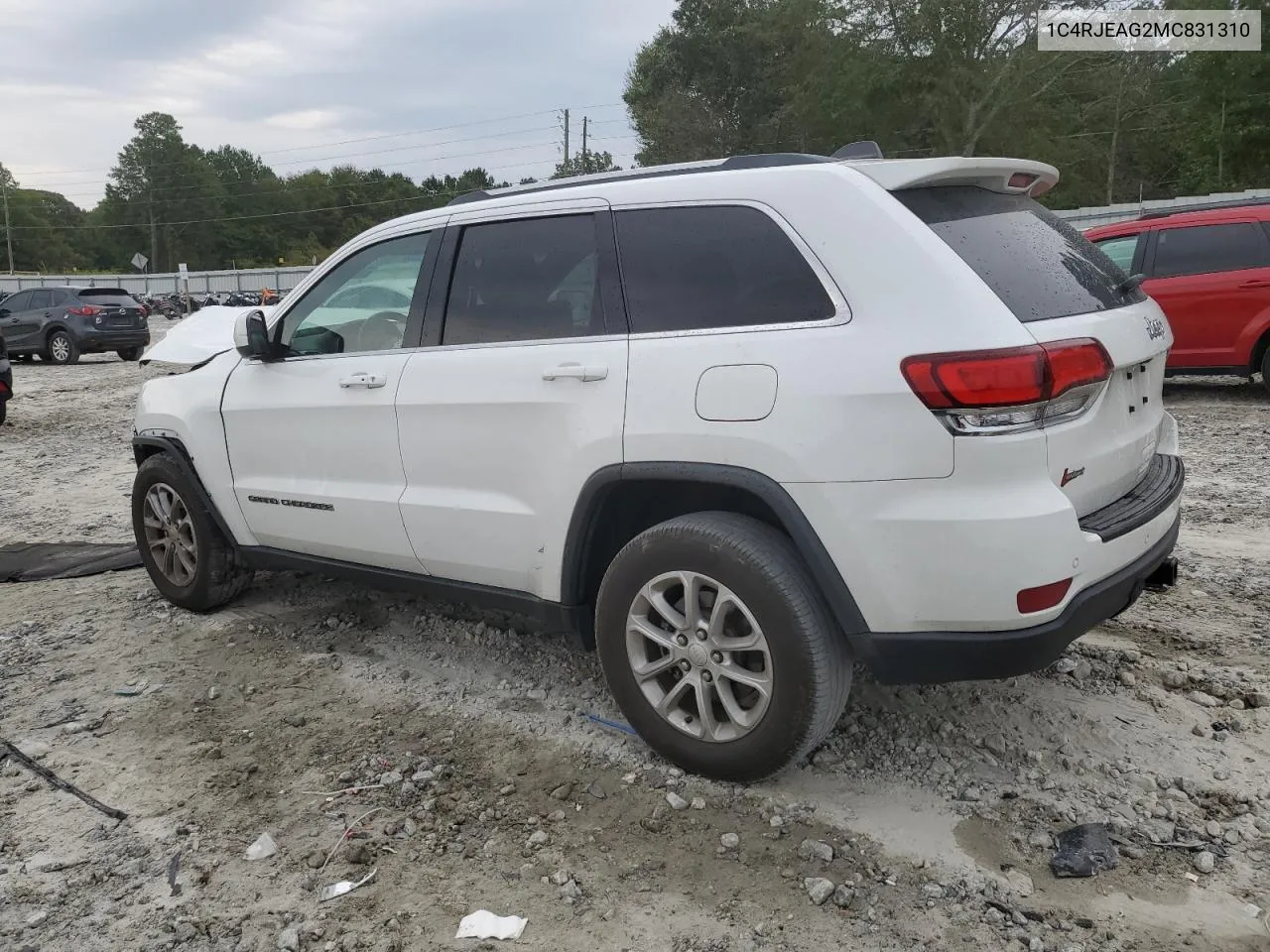 2021 Jeep Grand Cherokee Laredo VIN: 1C4RJEAG2MC831310 Lot: 71082224