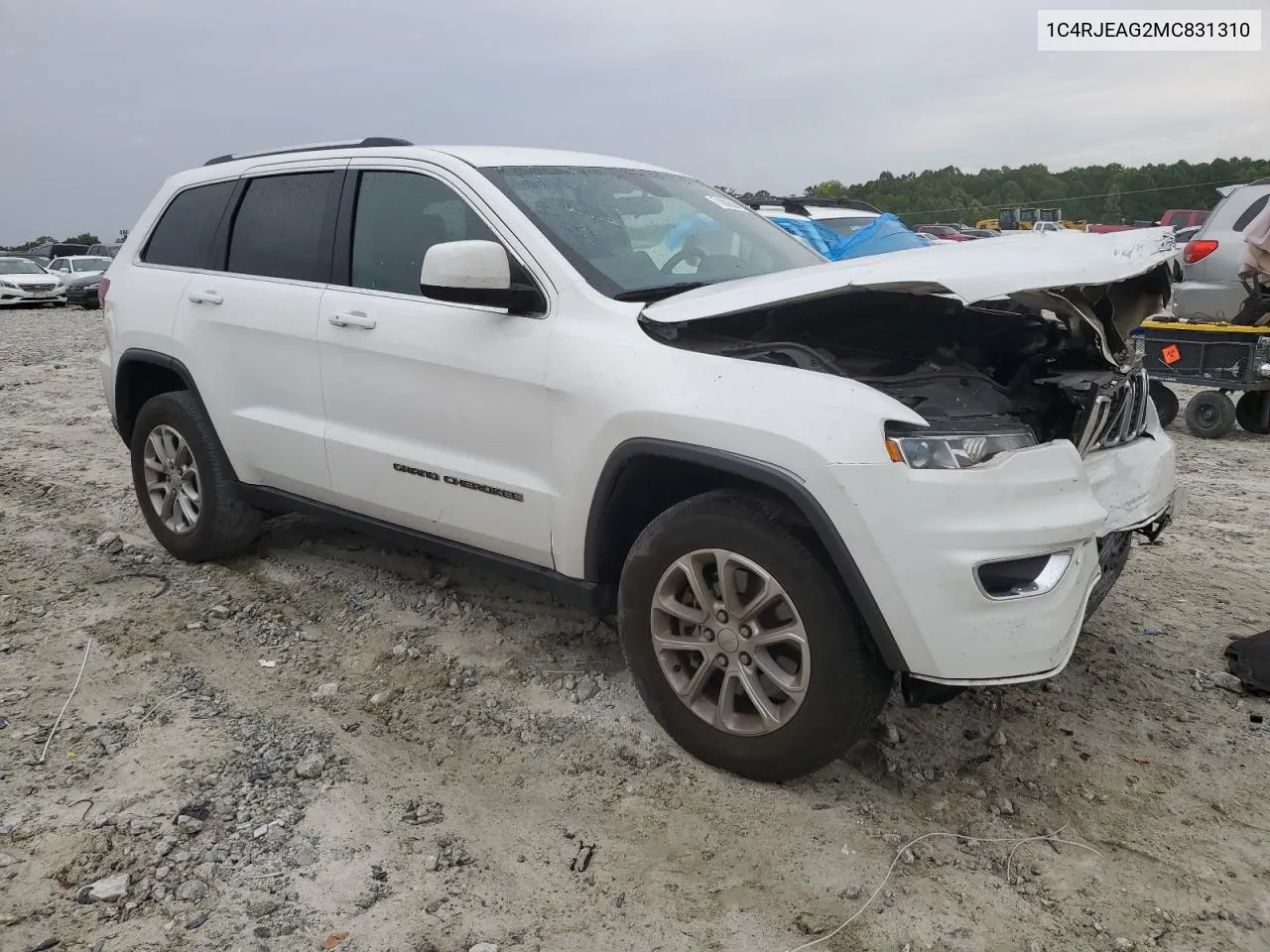 2021 Jeep Grand Cherokee Laredo VIN: 1C4RJEAG2MC831310 Lot: 71082224