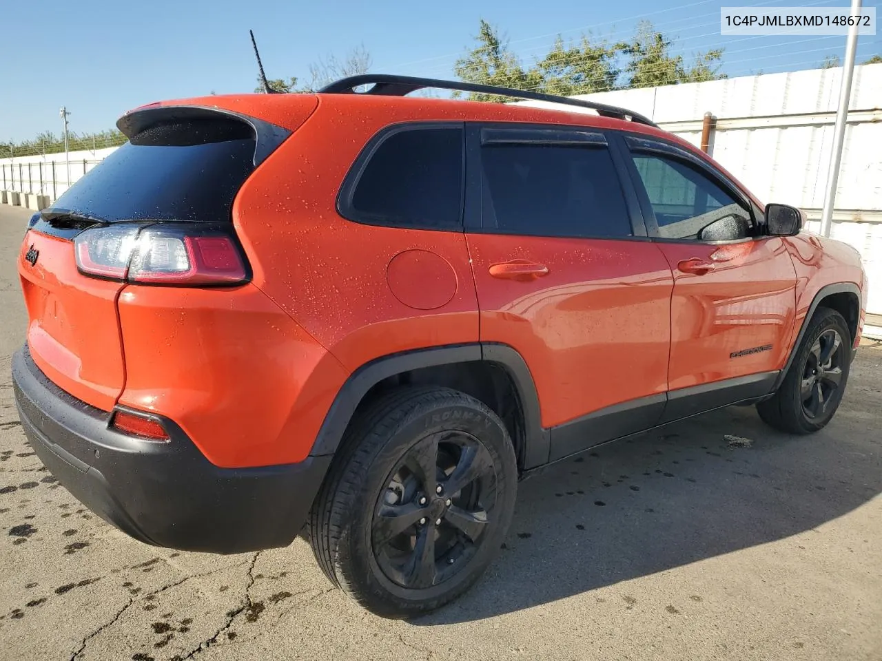 1C4PJMLBXMD148672 2021 Jeep Cherokee Latitude Plus