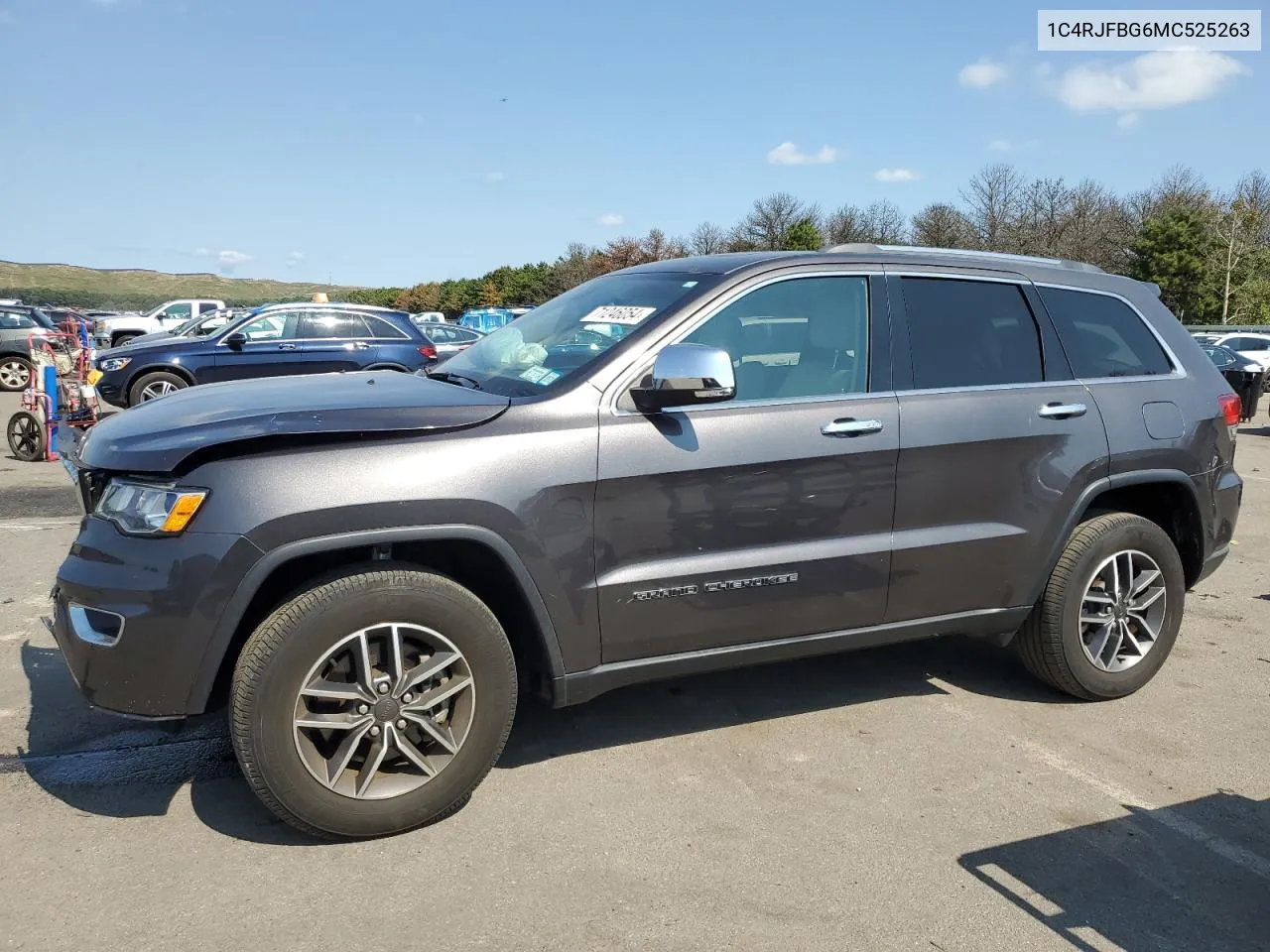 2021 Jeep Grand Cherokee Limited VIN: 1C4RJFBG6MC525263 Lot: 71246054