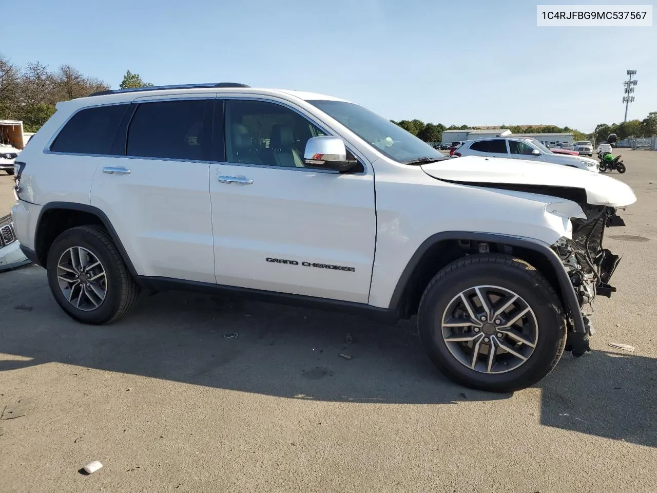 2021 Jeep Grand Cherokee Limited VIN: 1C4RJFBG9MC537567 Lot: 71270784