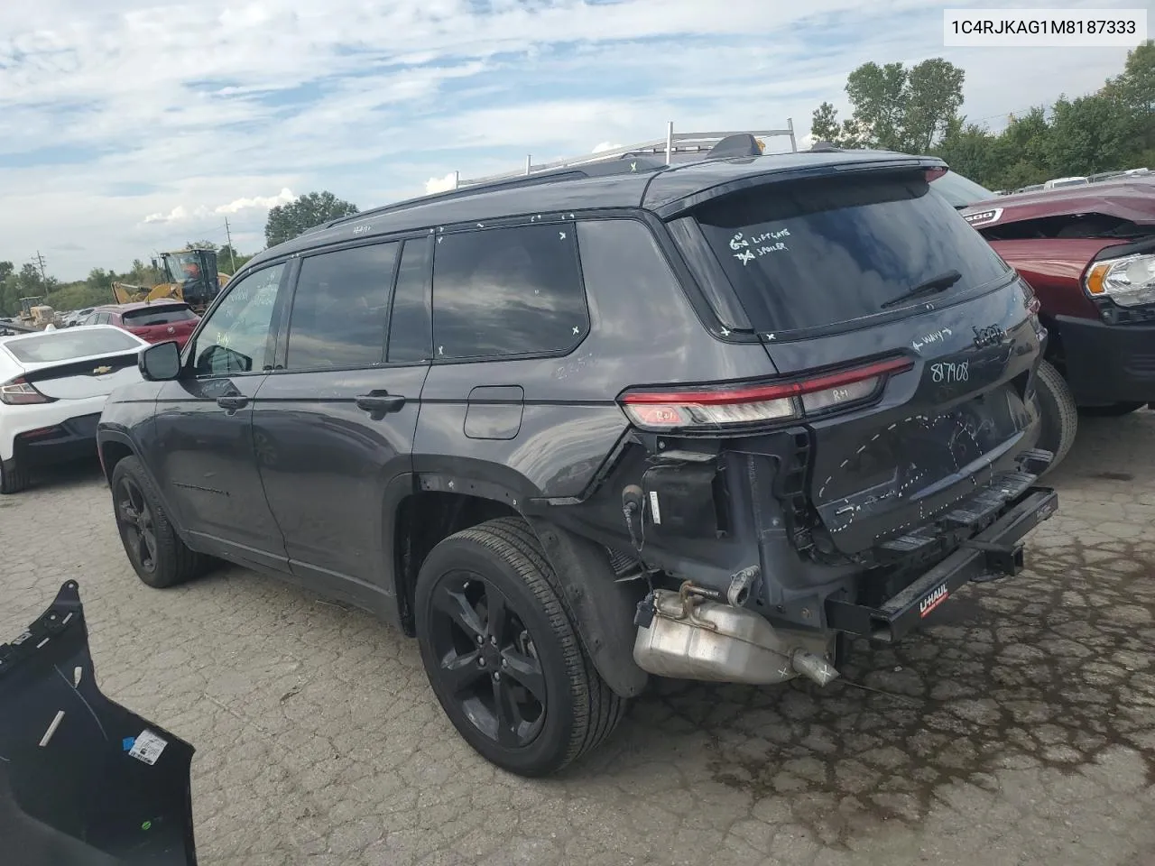 2021 Jeep Grand Cherokee L Laredo VIN: 1C4RJKAG1M8187333 Lot: 71273664