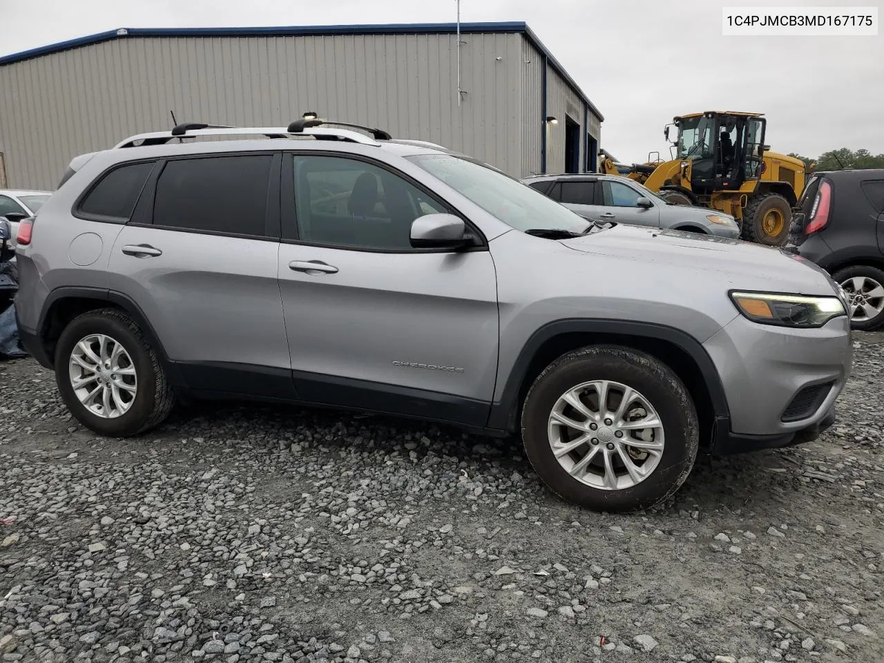 2021 Jeep Cherokee Latitude VIN: 1C4PJMCB3MD167175 Lot: 71364074