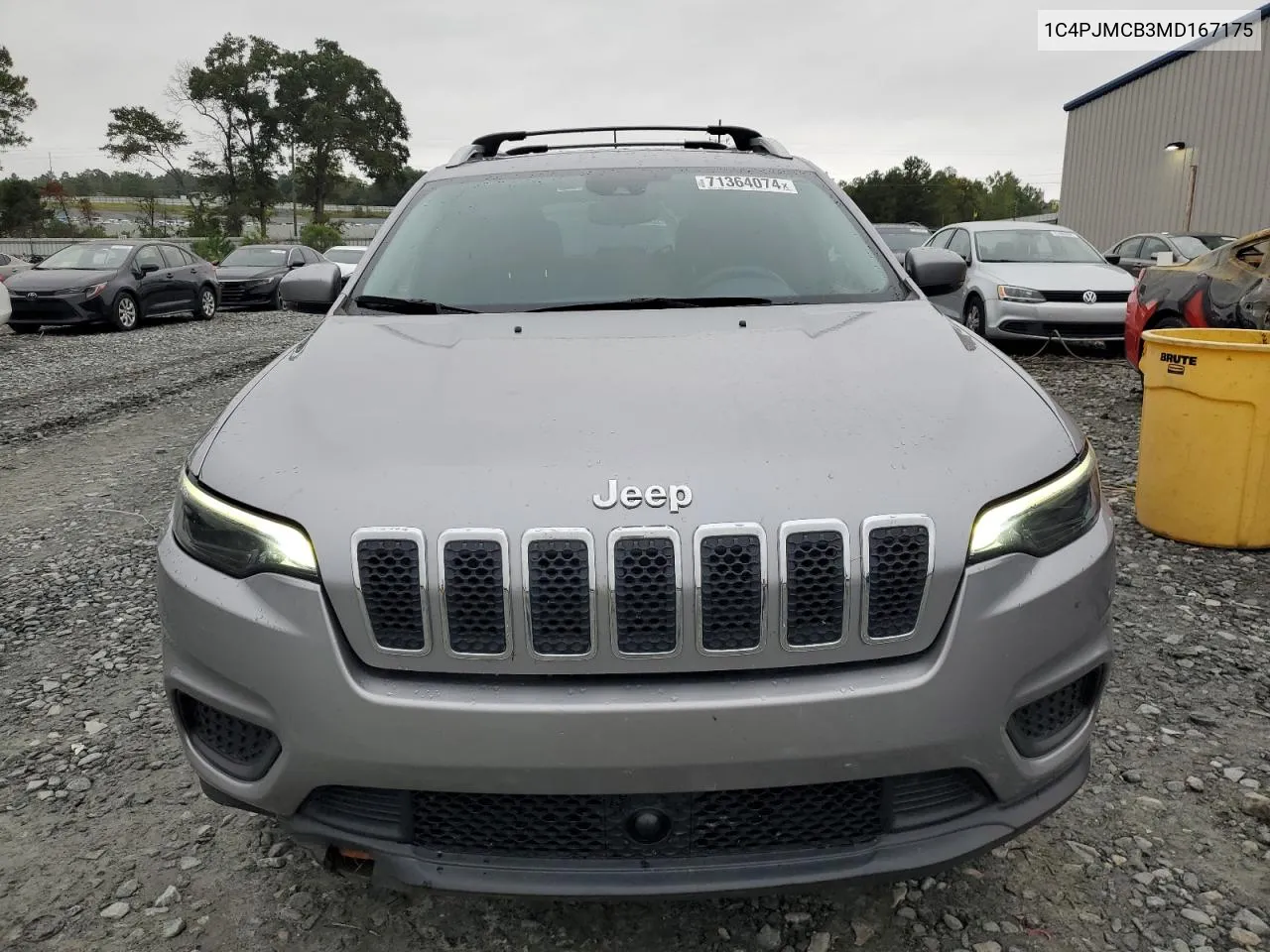 1C4PJMCB3MD167175 2021 Jeep Cherokee Latitude