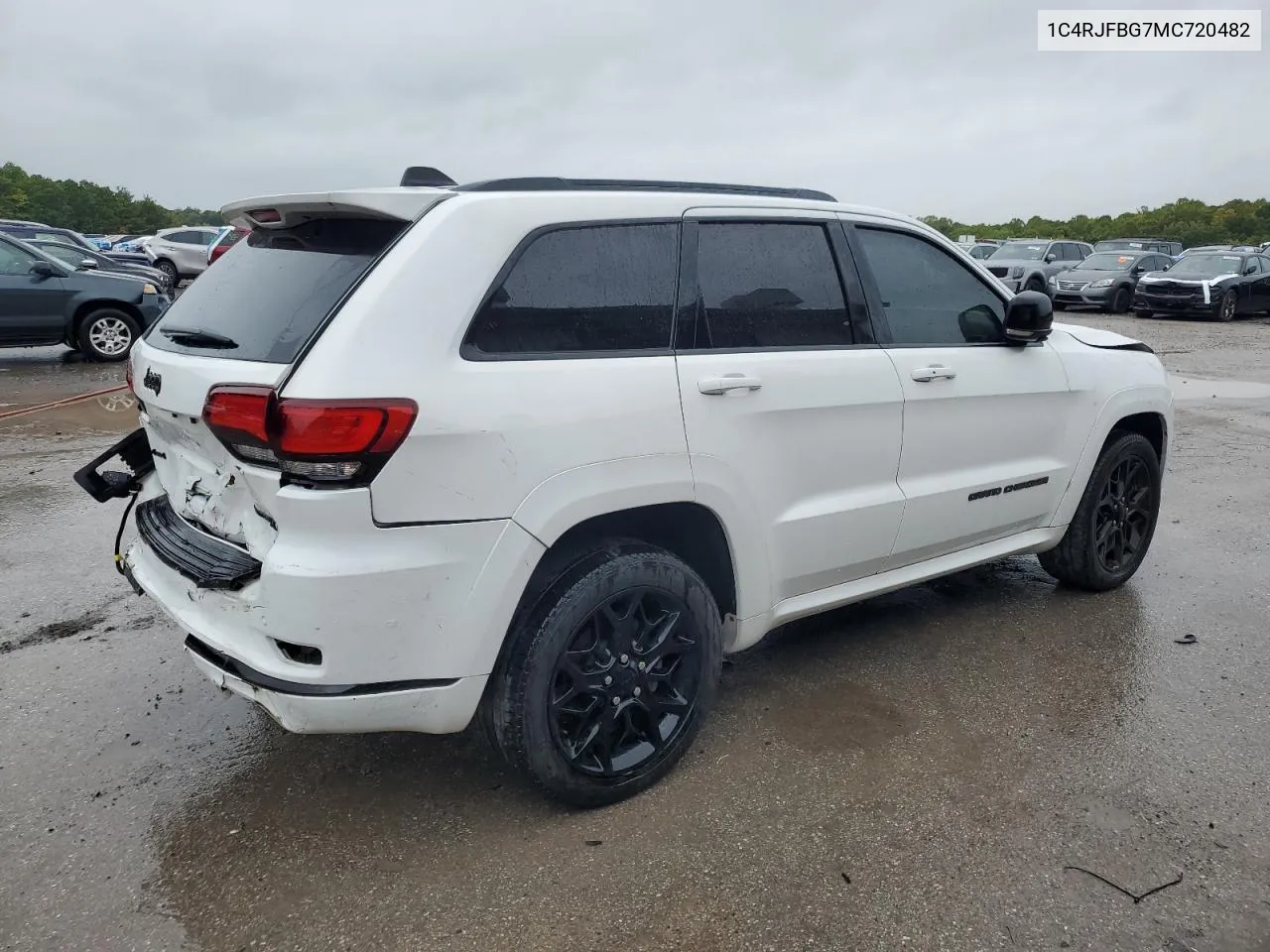 2021 Jeep Grand Cherokee Limited VIN: 1C4RJFBG7MC720482 Lot: 71388464