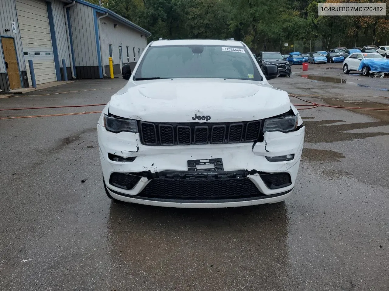 2021 Jeep Grand Cherokee Limited VIN: 1C4RJFBG7MC720482 Lot: 71388464