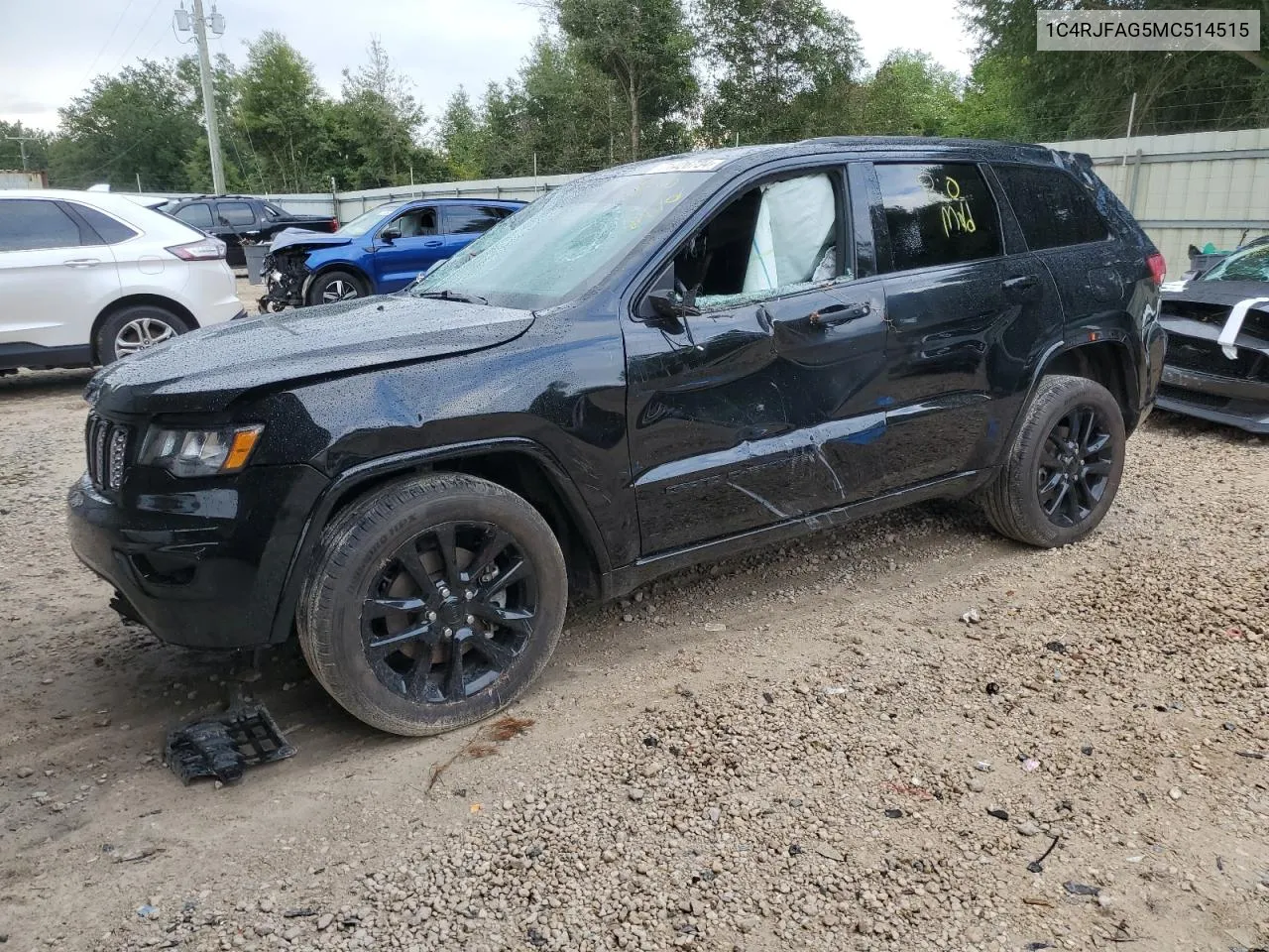 2021 Jeep Grand Cherokee Laredo VIN: 1C4RJFAG5MC514515 Lot: 71426734