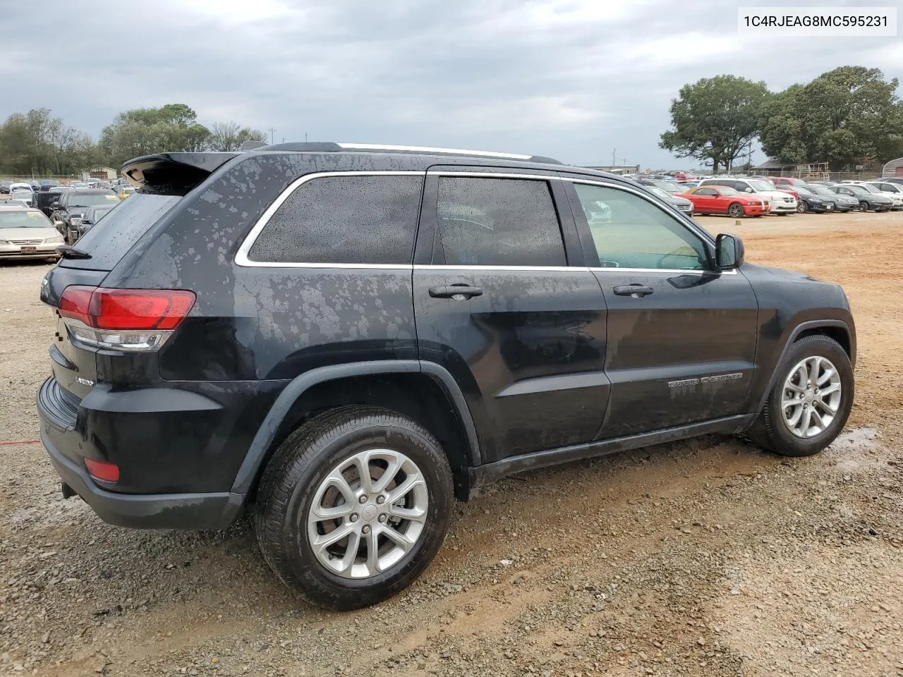 2021 Jeep Grand Cherokee Laredo VIN: 1C4RJEAG8MC595231 Lot: 71484854