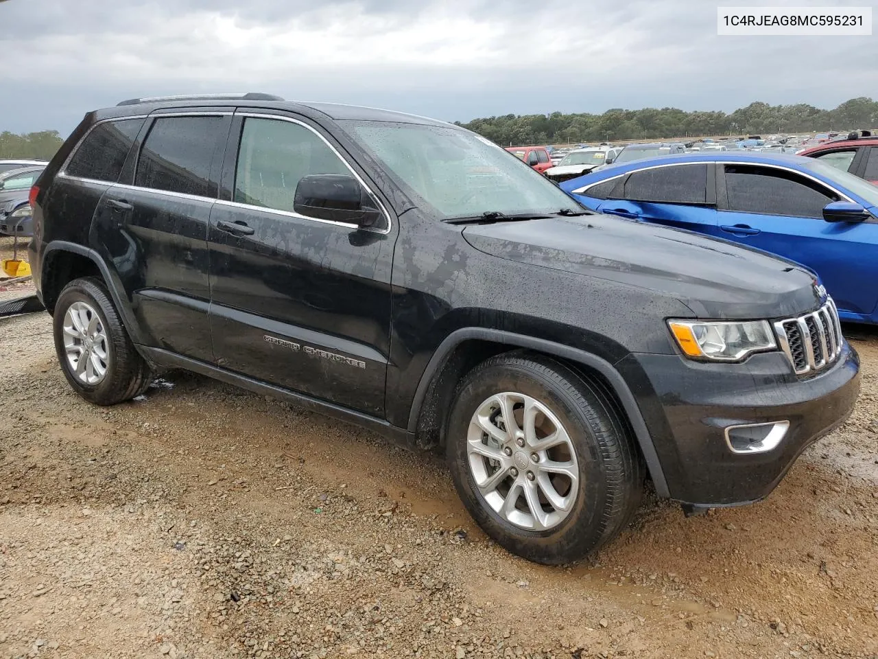 2021 Jeep Grand Cherokee Laredo VIN: 1C4RJEAG8MC595231 Lot: 71484854