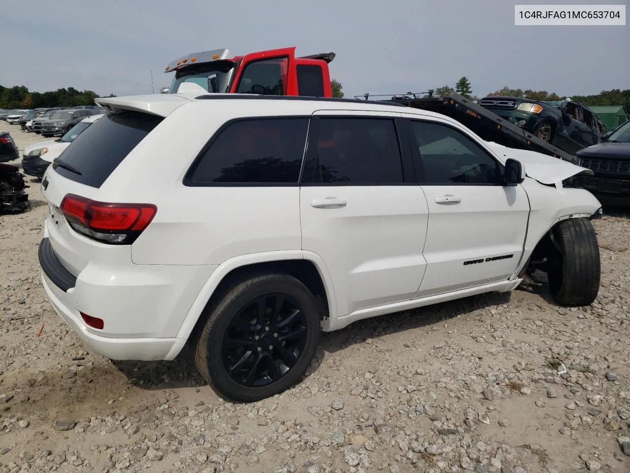 2021 Jeep Grand Cherokee Laredo VIN: 1C4RJFAG1MC653704 Lot: 71618754