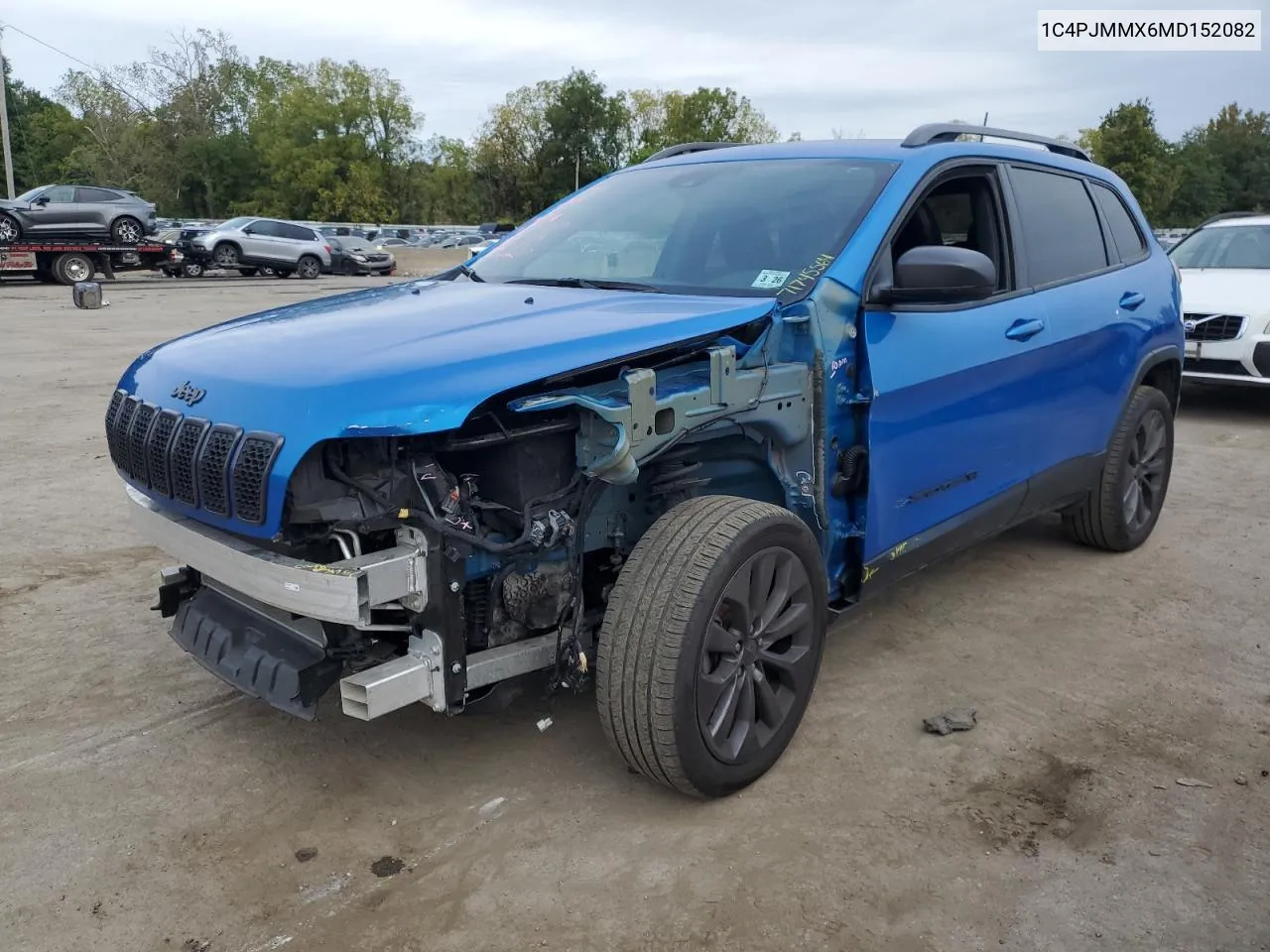 2021 Jeep Cherokee Latitude Lux VIN: 1C4PJMMX6MD152082 Lot: 71745564