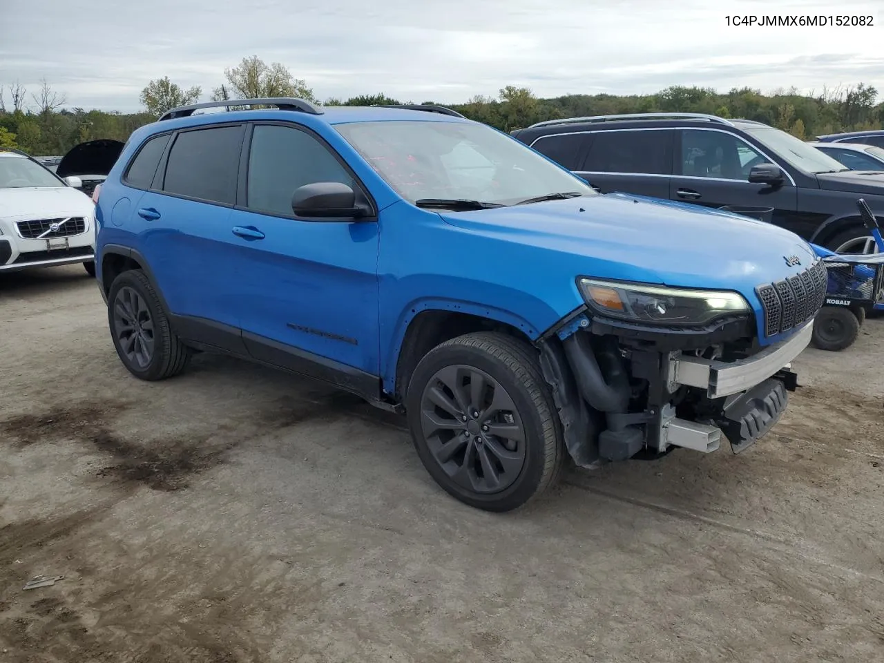 2021 Jeep Cherokee Latitude Lux VIN: 1C4PJMMX6MD152082 Lot: 71745564