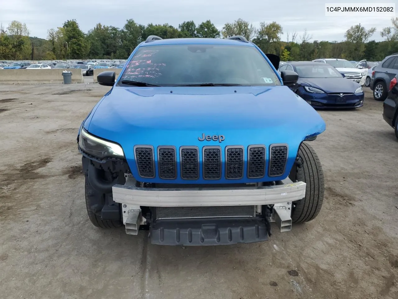 2021 Jeep Cherokee Latitude Lux VIN: 1C4PJMMX6MD152082 Lot: 71745564