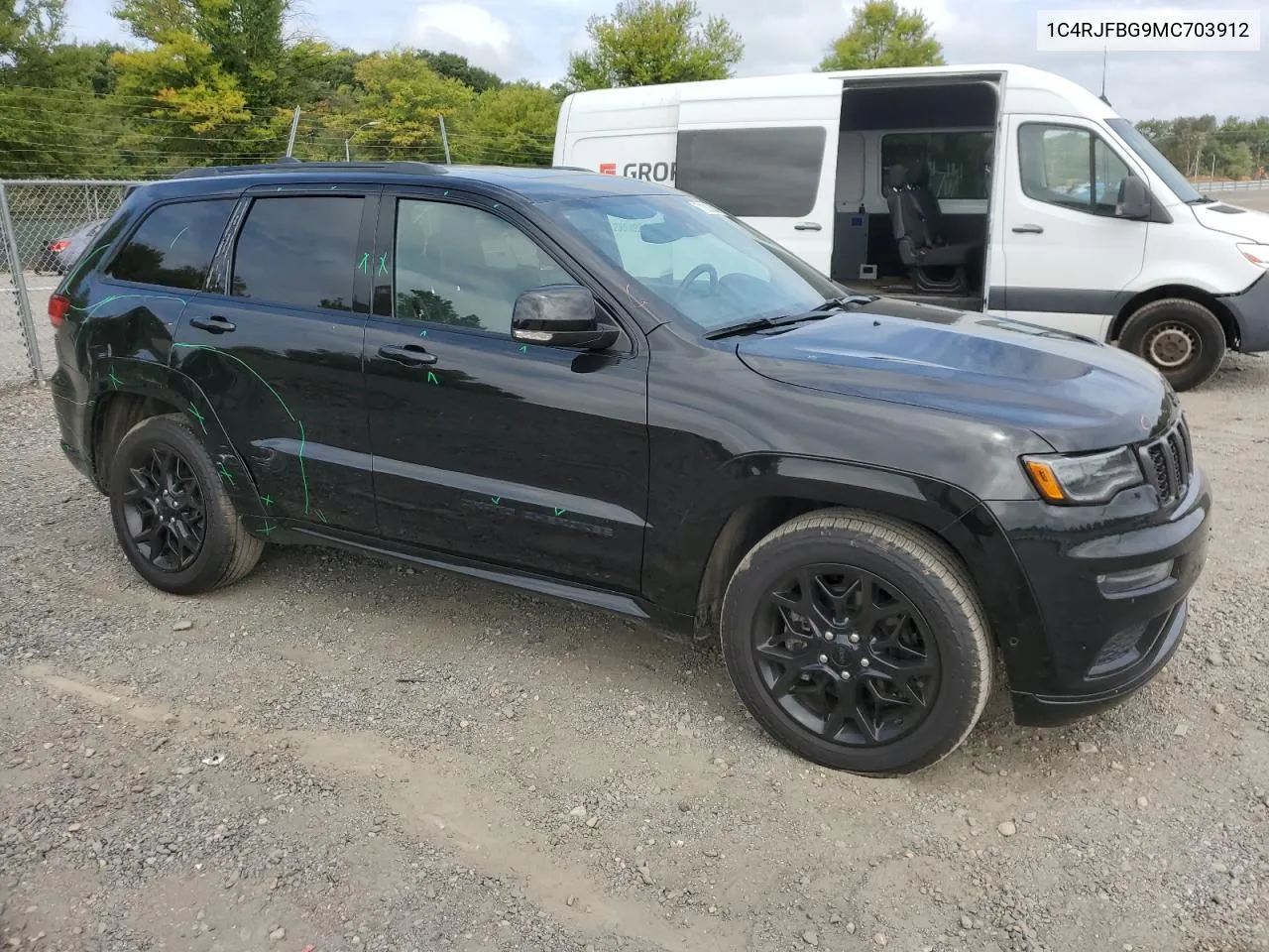 2021 Jeep Grand Cherokee Limited VIN: 1C4RJFBG9MC703912 Lot: 71803384