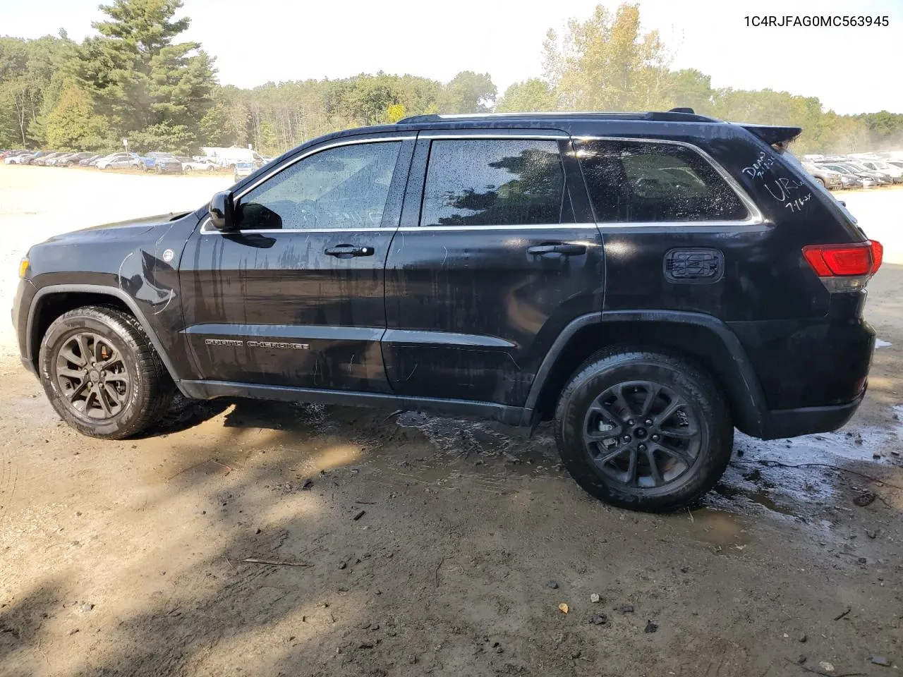 2021 Jeep Grand Cherokee Laredo VIN: 1C4RJFAG0MC563945 Lot: 71984654