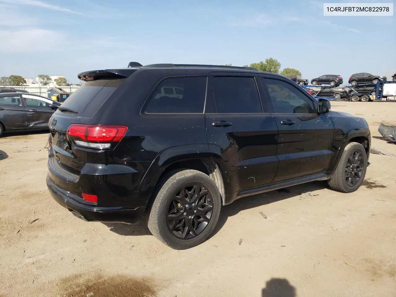 2021 Jeep Grand Cherokee Limited VIN: 1C4RJFBT2MC822978 Lot: 72027074