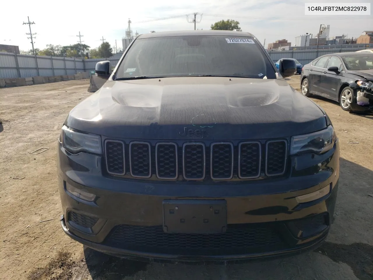 2021 Jeep Grand Cherokee Limited VIN: 1C4RJFBT2MC822978 Lot: 72027074