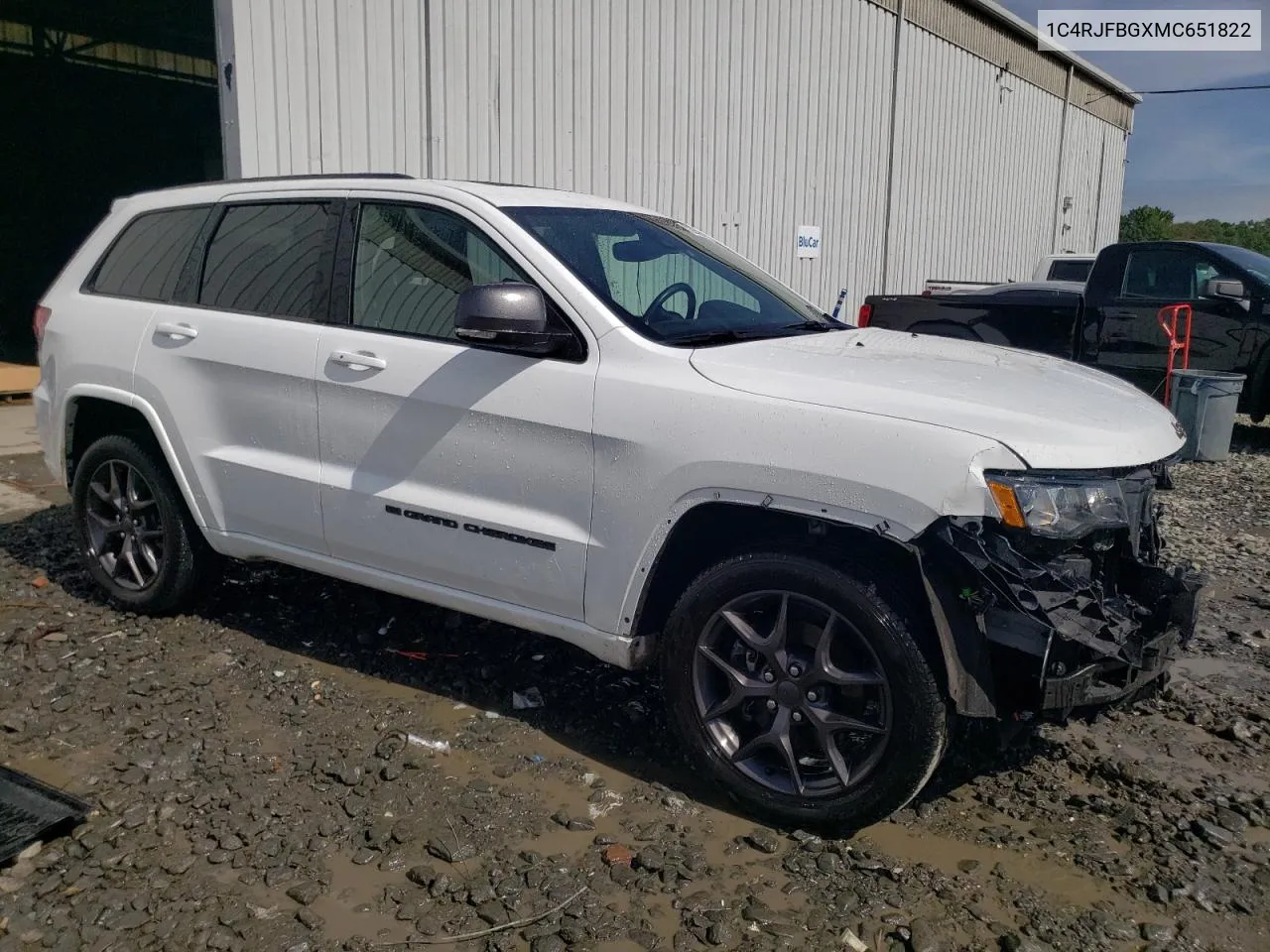 2021 Jeep Grand Cherokee Limited VIN: 1C4RJFBGXMC651822 Lot: 72384934