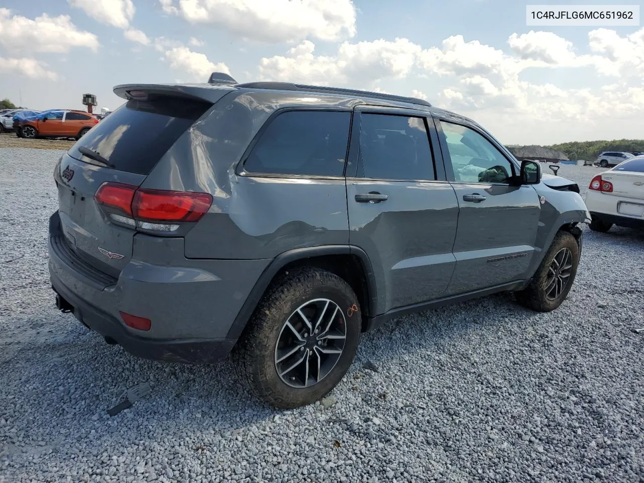 2021 Jeep Grand Cherokee Trailhawk VIN: 1C4RJFLG6MC651962 Lot: 72460874