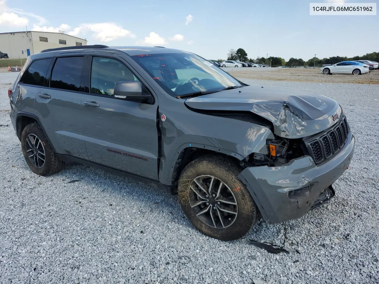 2021 Jeep Grand Cherokee Trailhawk VIN: 1C4RJFLG6MC651962 Lot: 72460874