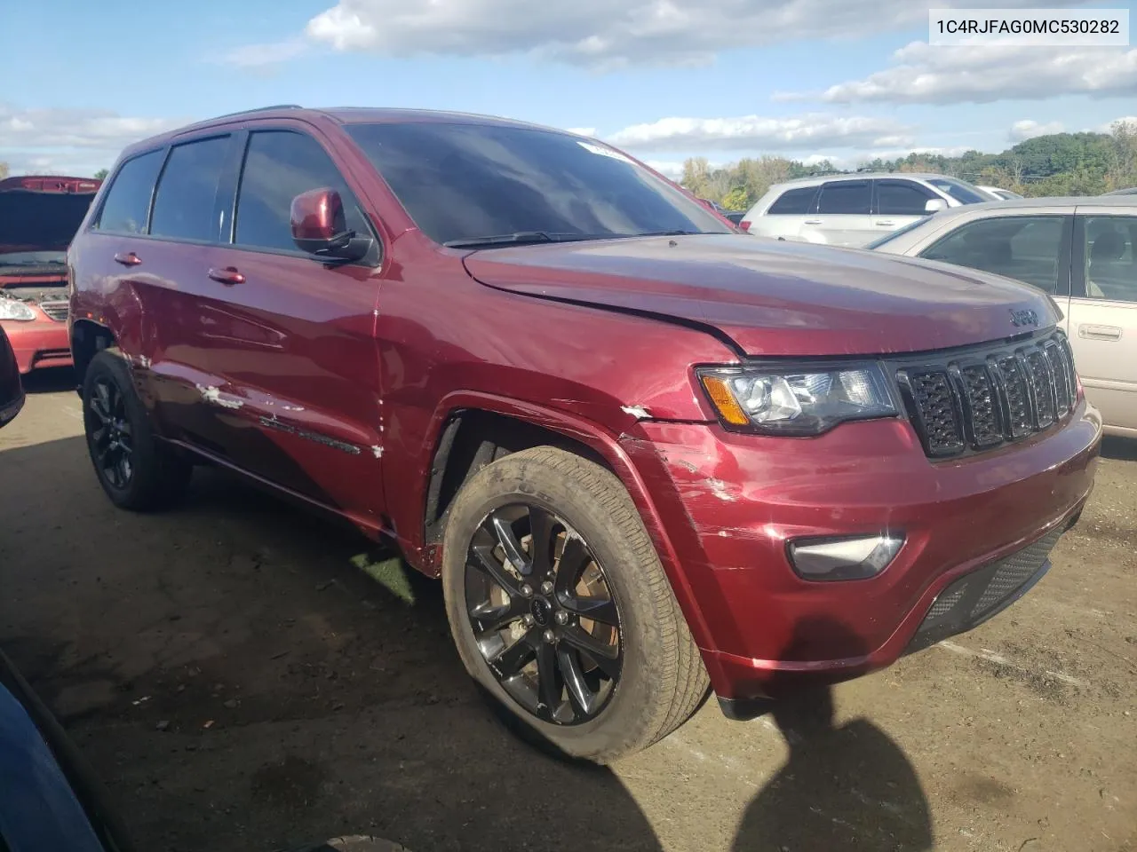 2021 Jeep Grand Cherokee Laredo VIN: 1C4RJFAG0MC530282 Lot: 72523504