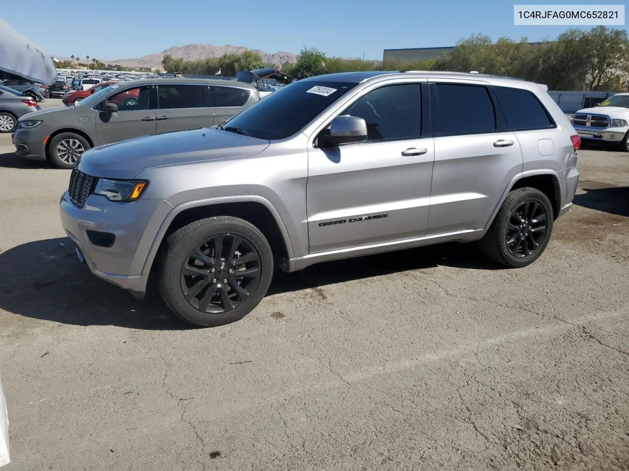 2021 Jeep Grand Cherokee Laredo VIN: 1C4RJFAG0MC652821 Lot: 72603334