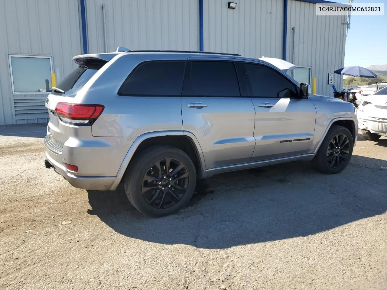 2021 Jeep Grand Cherokee Laredo VIN: 1C4RJFAG0MC652821 Lot: 72603334