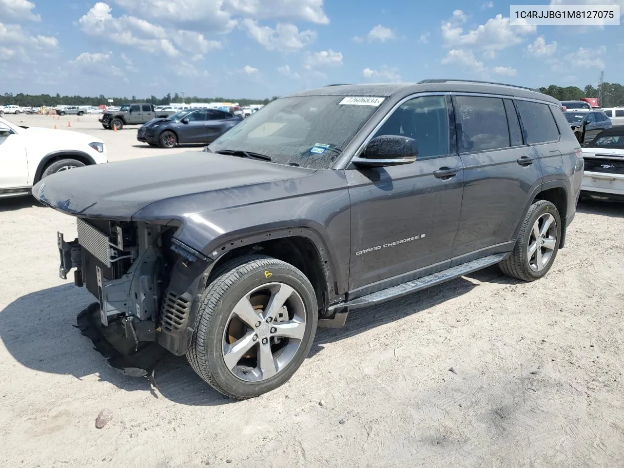 2021 Jeep Grand Cherokee L Limited VIN: 1C4RJJBG1M8127075 Lot: 72606834