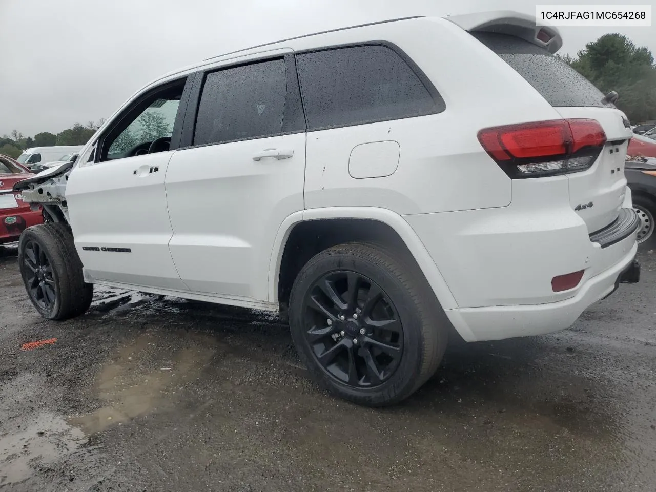 2021 Jeep Grand Cherokee Laredo VIN: 1C4RJFAG1MC654268 Lot: 72740944