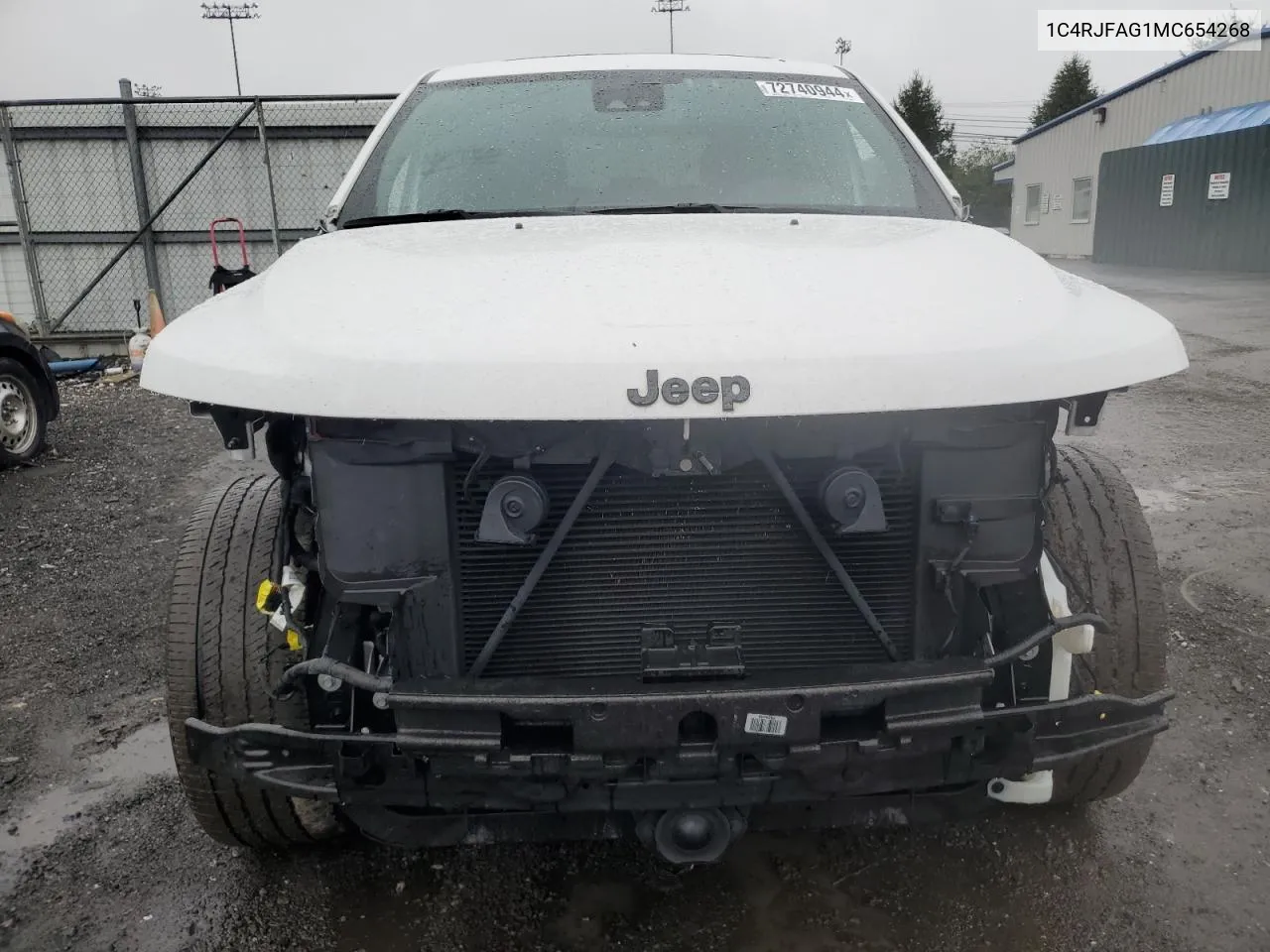 2021 Jeep Grand Cherokee Laredo VIN: 1C4RJFAG1MC654268 Lot: 72740944