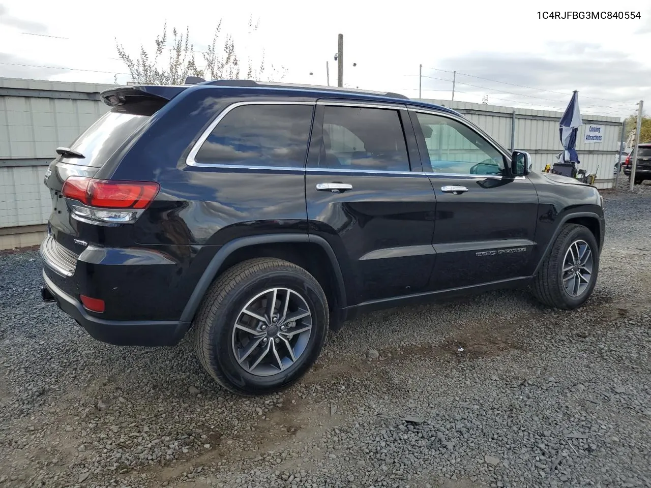 2021 Jeep Grand Cherokee Limited VIN: 1C4RJFBG3MC840554 Lot: 72846794