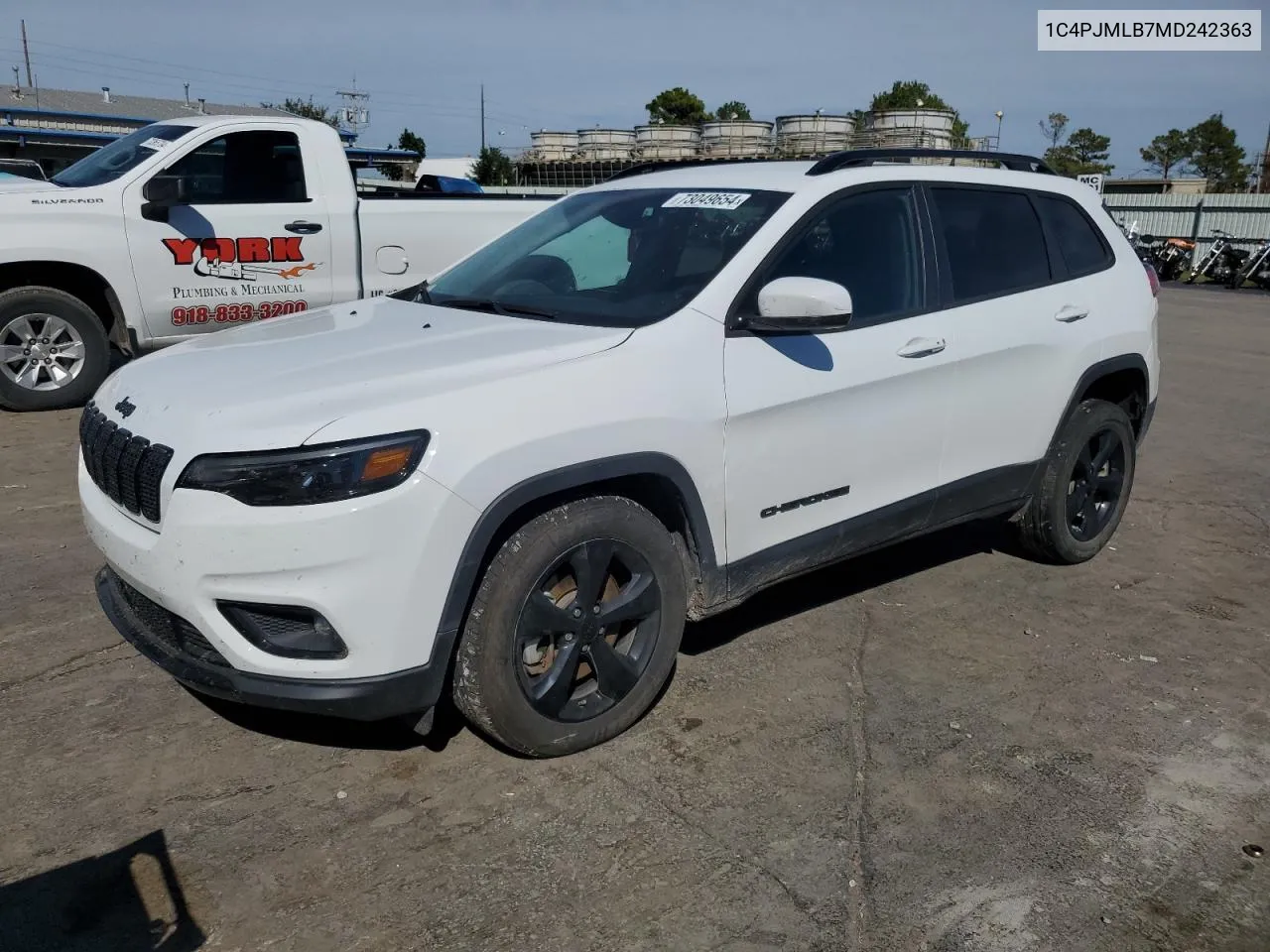 1C4PJMLB7MD242363 2021 Jeep Cherokee Latitude Plus