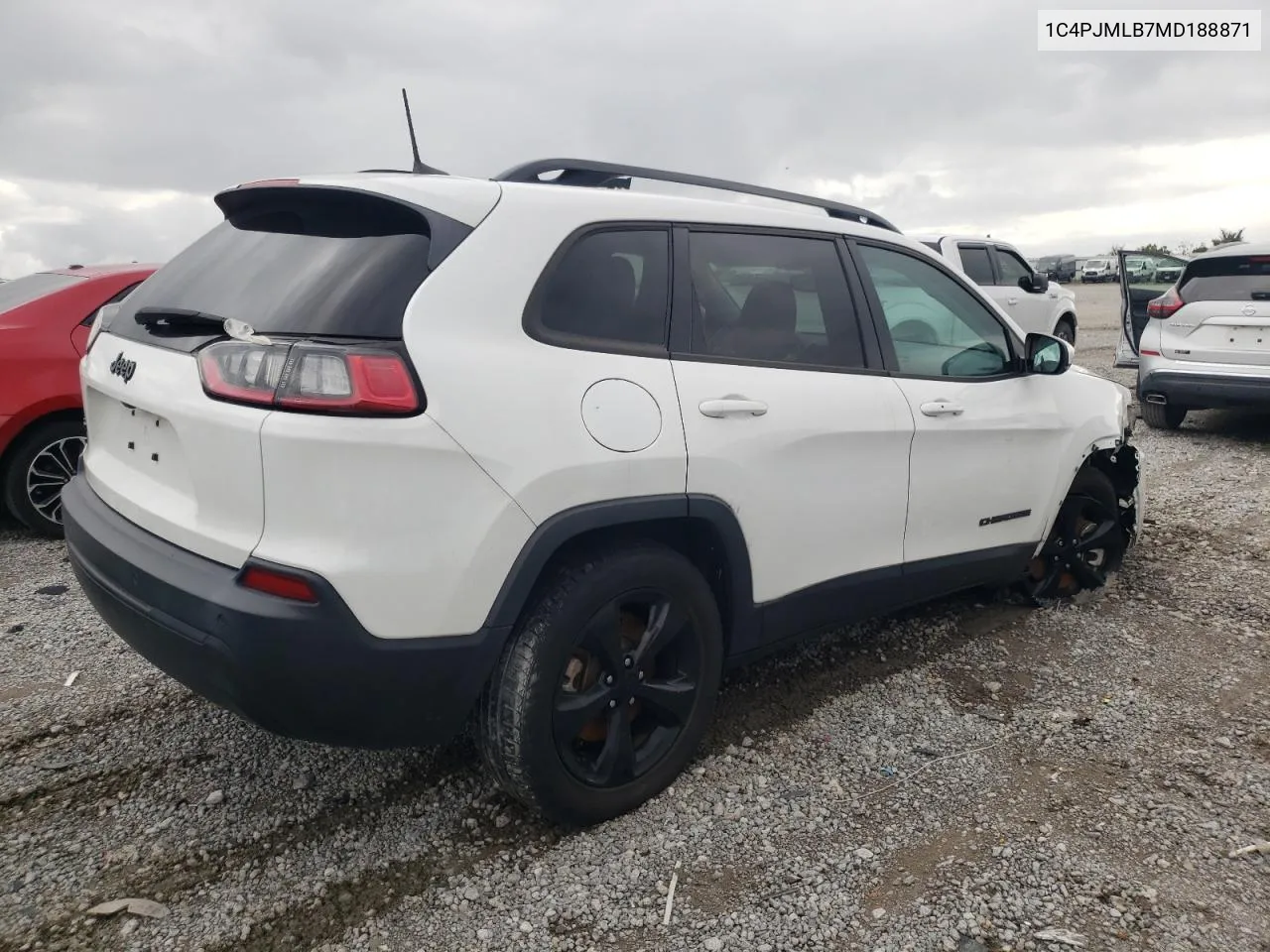 2021 Jeep Cherokee Latitude Plus VIN: 1C4PJMLB7MD188871 Lot: 73060924