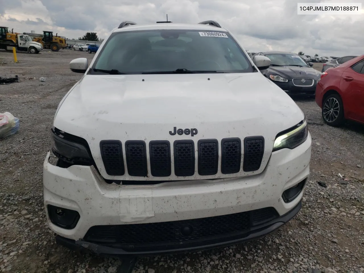 2021 Jeep Cherokee Latitude Plus VIN: 1C4PJMLB7MD188871 Lot: 73060924