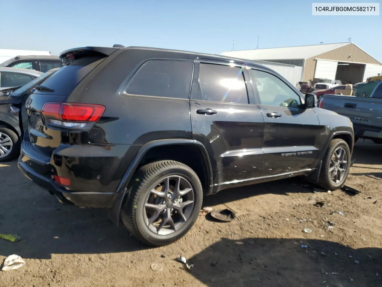 2021 Jeep Grand Cherokee Limited VIN: 1C4RJFBG0MC582171 Lot: 73148614