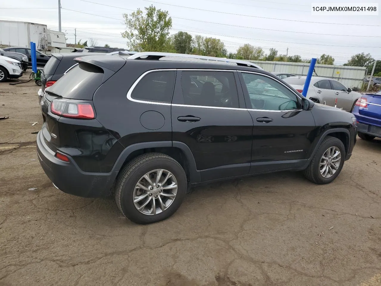 2021 Jeep Cherokee Latitude Lux VIN: 1C4PJMMX0MD241498 Lot: 73211484