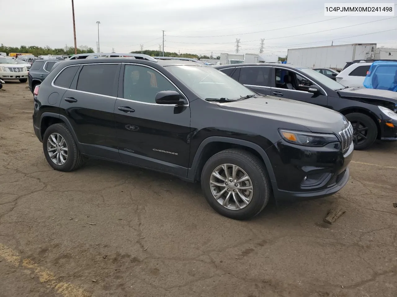 2021 Jeep Cherokee Latitude Lux VIN: 1C4PJMMX0MD241498 Lot: 73211484