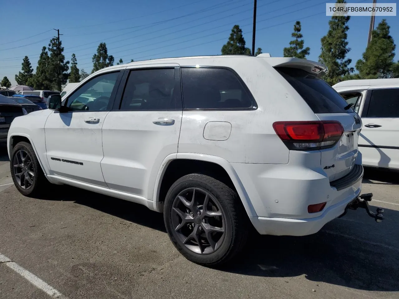 2021 Jeep Grand Cherokee Limited VIN: 1C4RJFBG8MC670952 Lot: 73223964