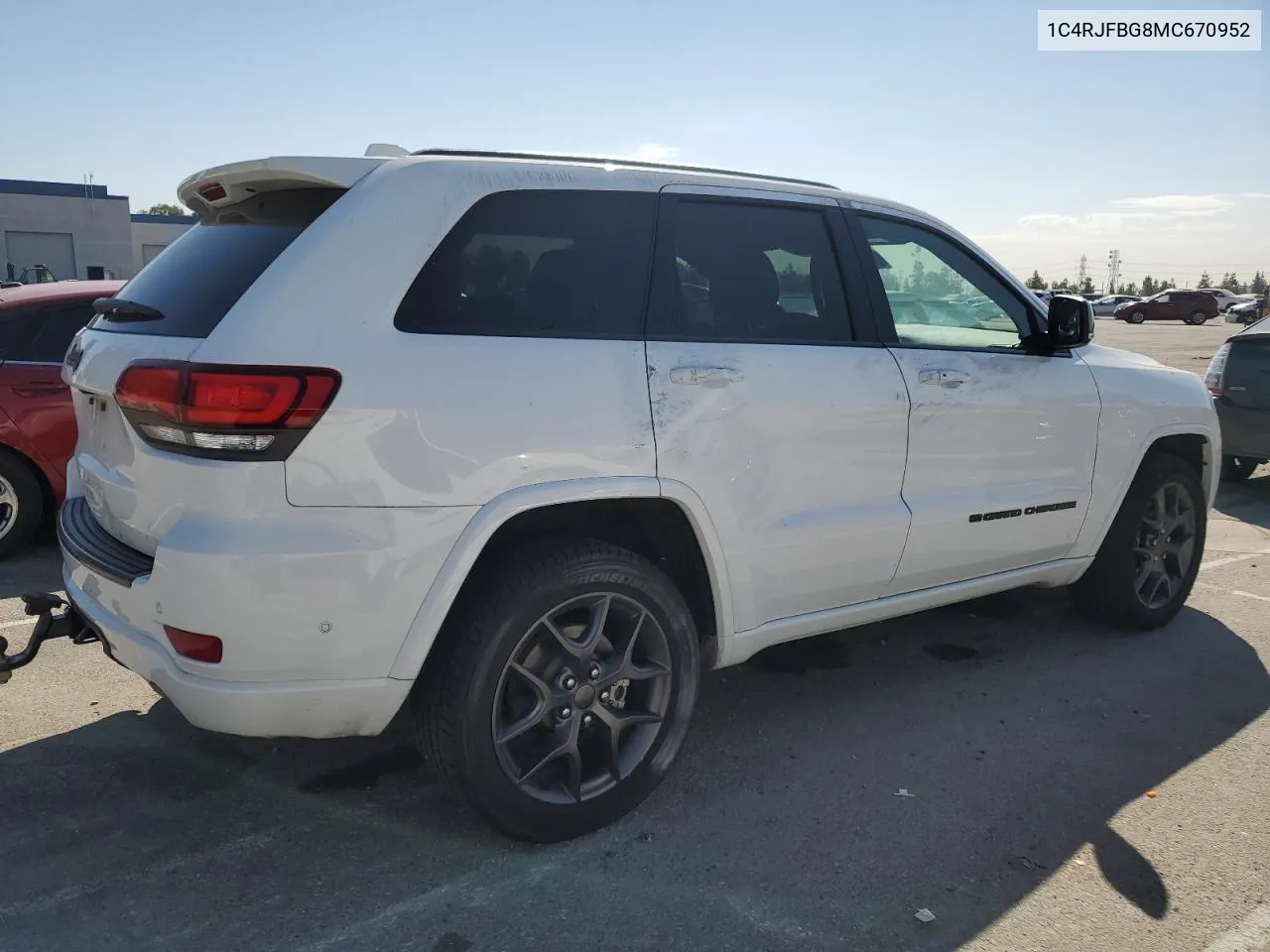 2021 Jeep Grand Cherokee Limited VIN: 1C4RJFBG8MC670952 Lot: 73223964