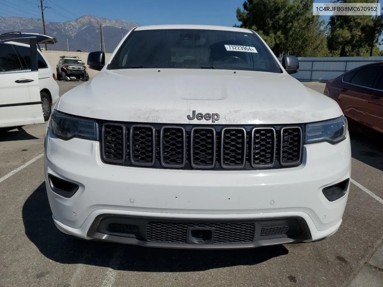 2021 Jeep Grand Cherokee Limited VIN: 1C4RJFBG8MC670952 Lot: 73223964