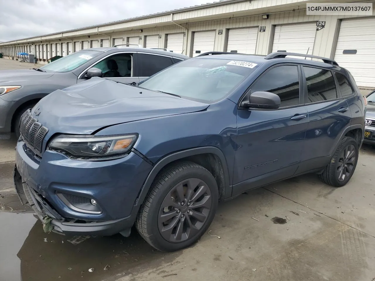 2021 Jeep Cherokee Latitude Lux VIN: 1C4PJMMX7MD137607 Lot: 73270274