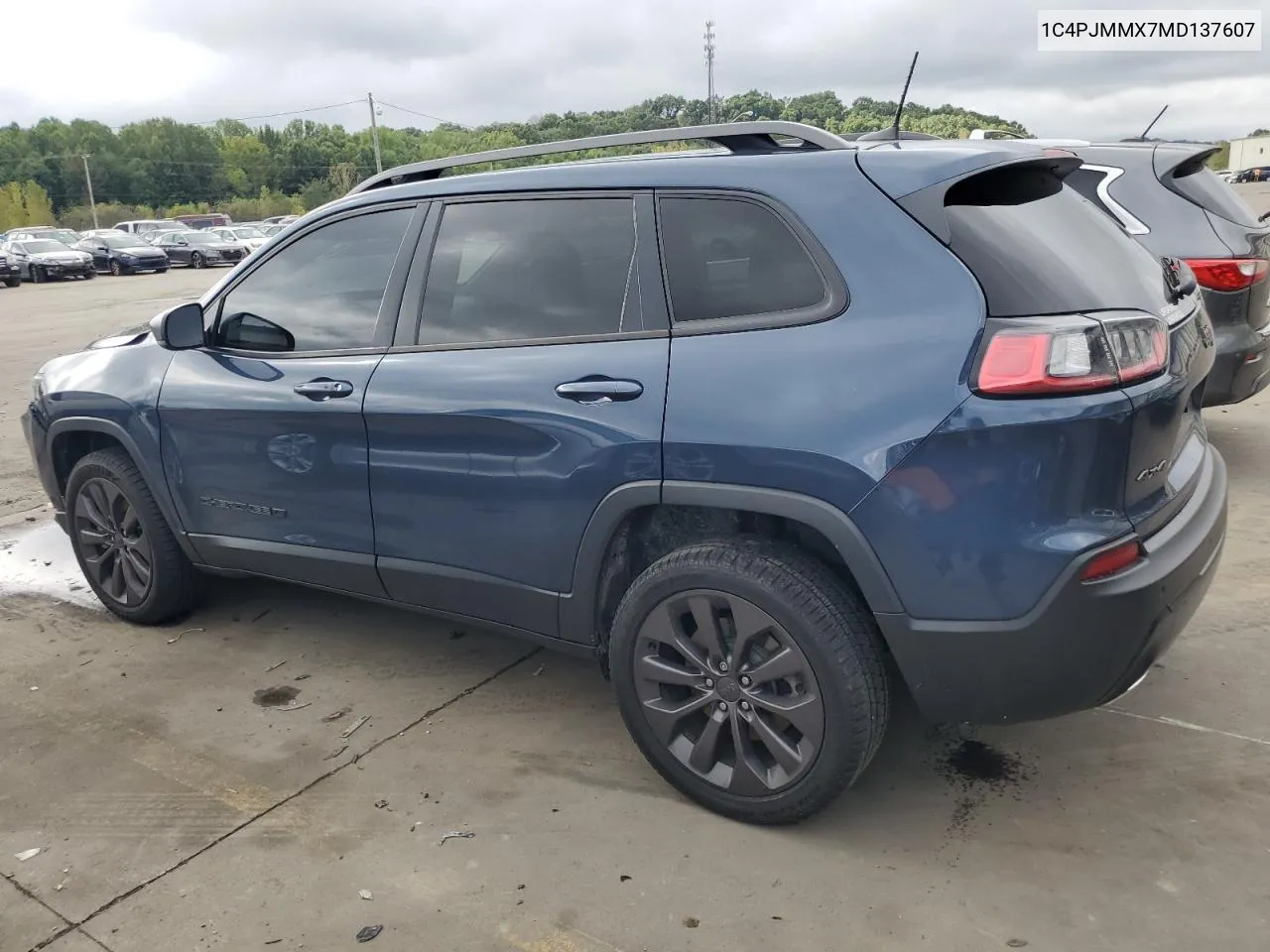 2021 Jeep Cherokee Latitude Lux VIN: 1C4PJMMX7MD137607 Lot: 73270274