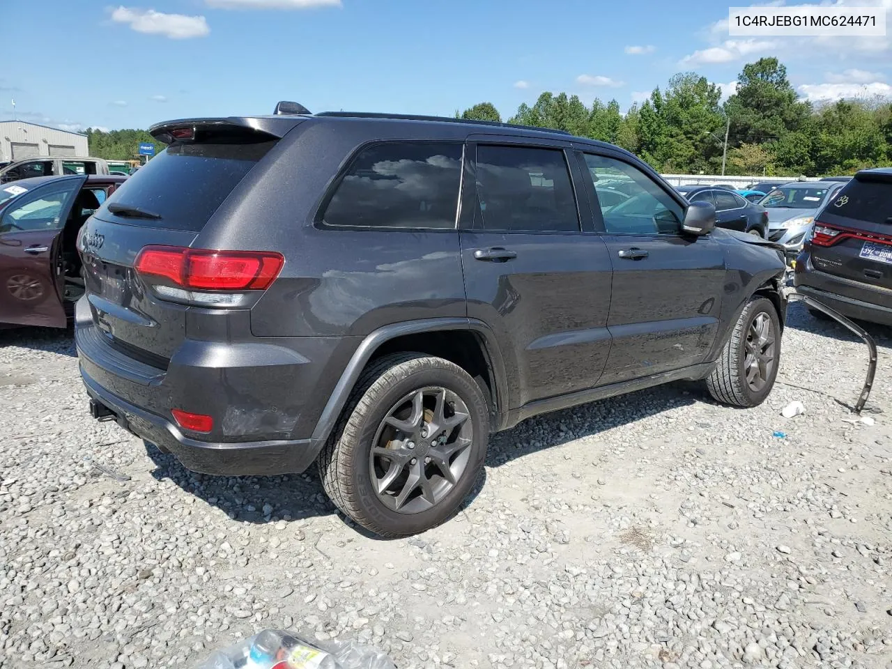 2021 Jeep Grand Cherokee Limited VIN: 1C4RJEBG1MC624471 Lot: 73332134