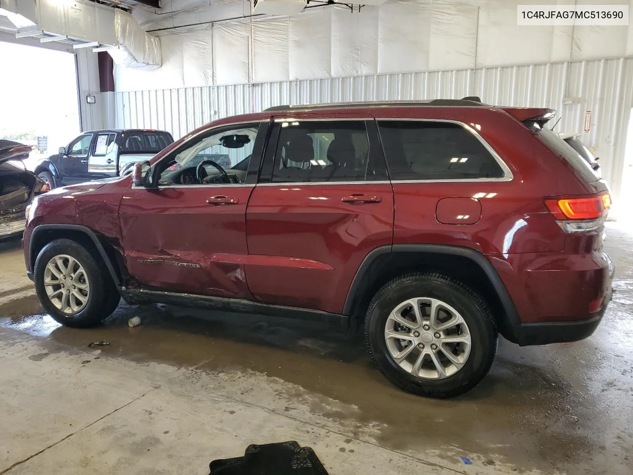 2021 Jeep Grand Cherokee Laredo VIN: 1C4RJFAG7MC513690 Lot: 73336414