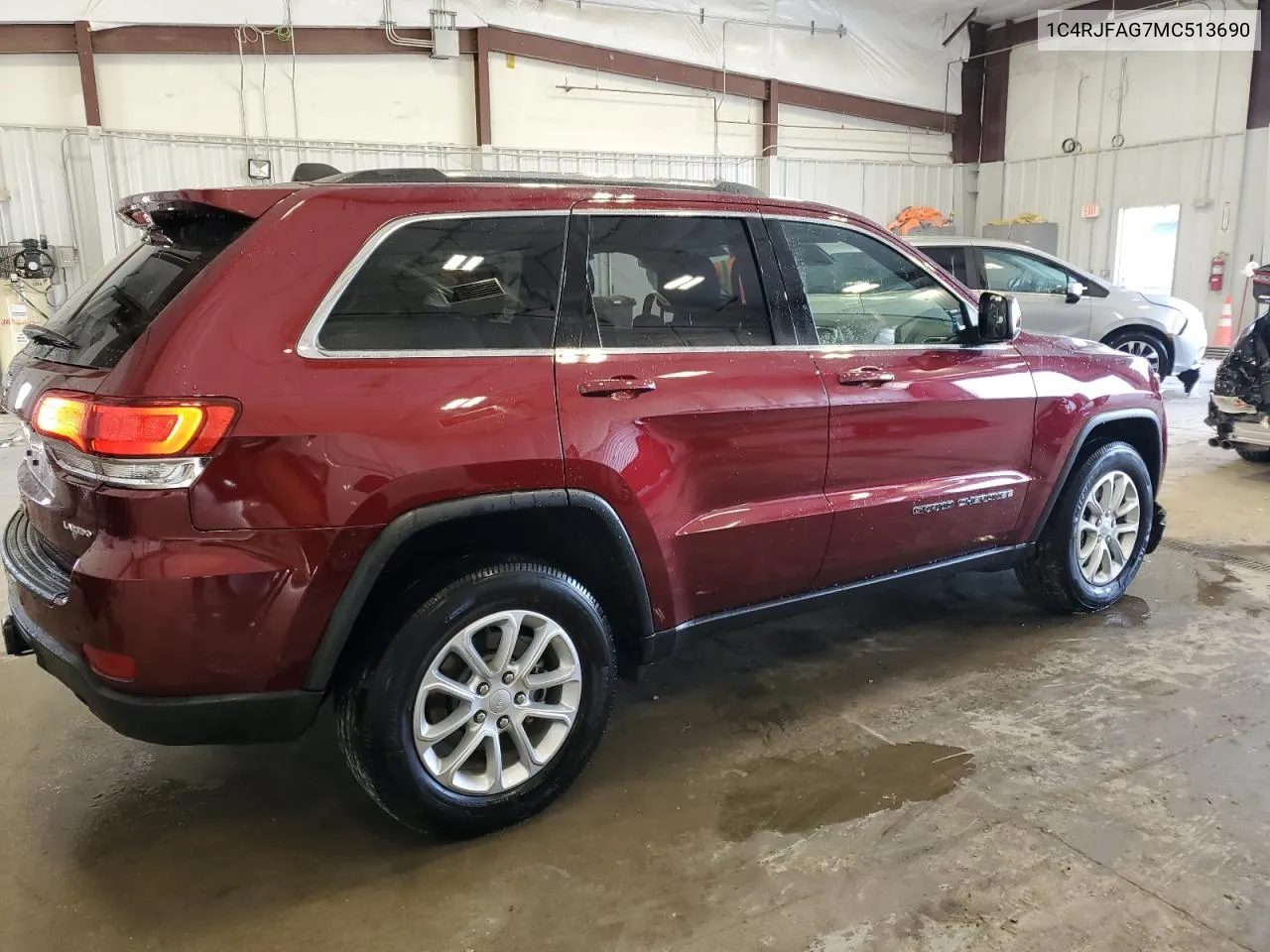 2021 Jeep Grand Cherokee Laredo VIN: 1C4RJFAG7MC513690 Lot: 73336414