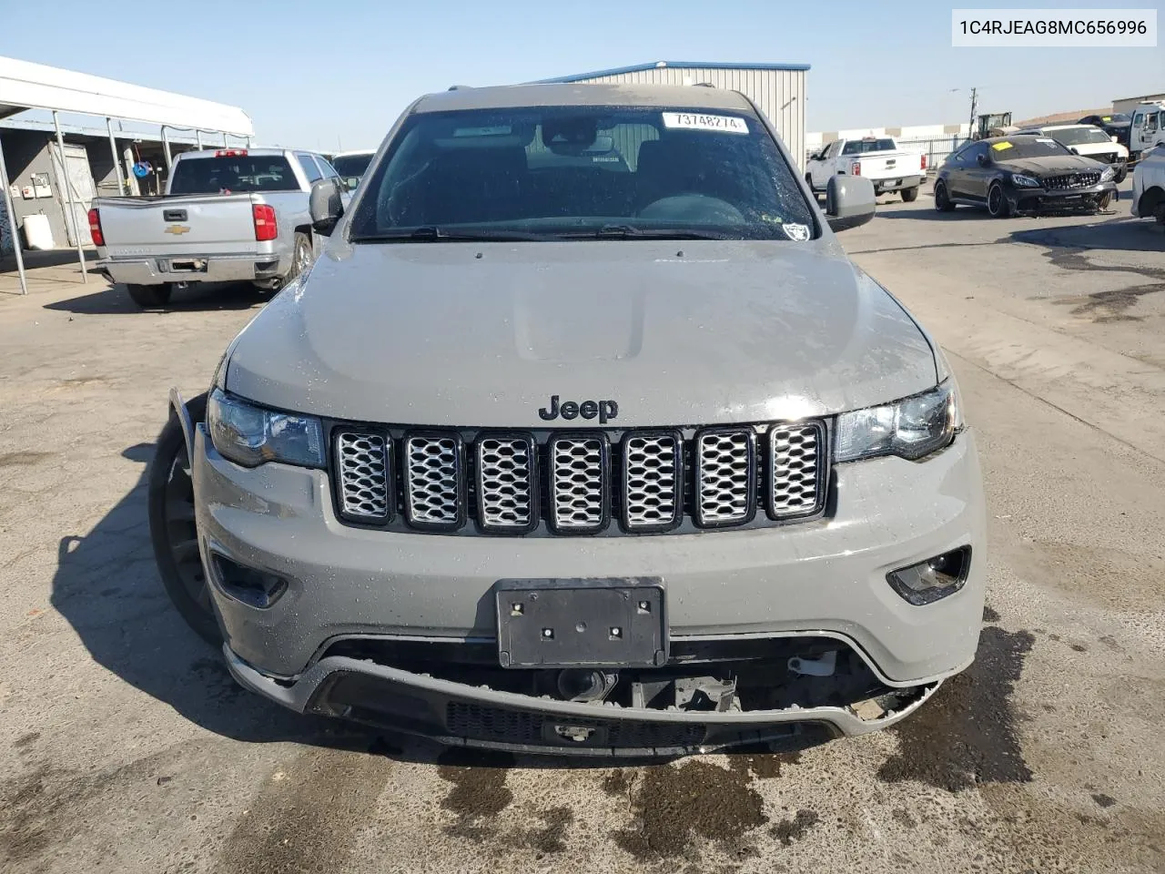 2021 Jeep Grand Cherokee Laredo VIN: 1C4RJEAG8MC656996 Lot: 73748274