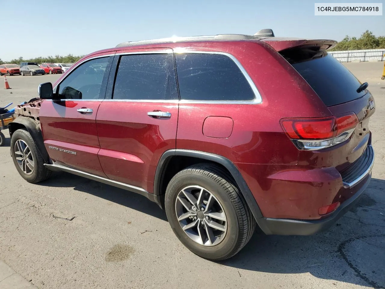 2021 Jeep Grand Cherokee Limited VIN: 1C4RJEBG5MC784918 Lot: 73779154