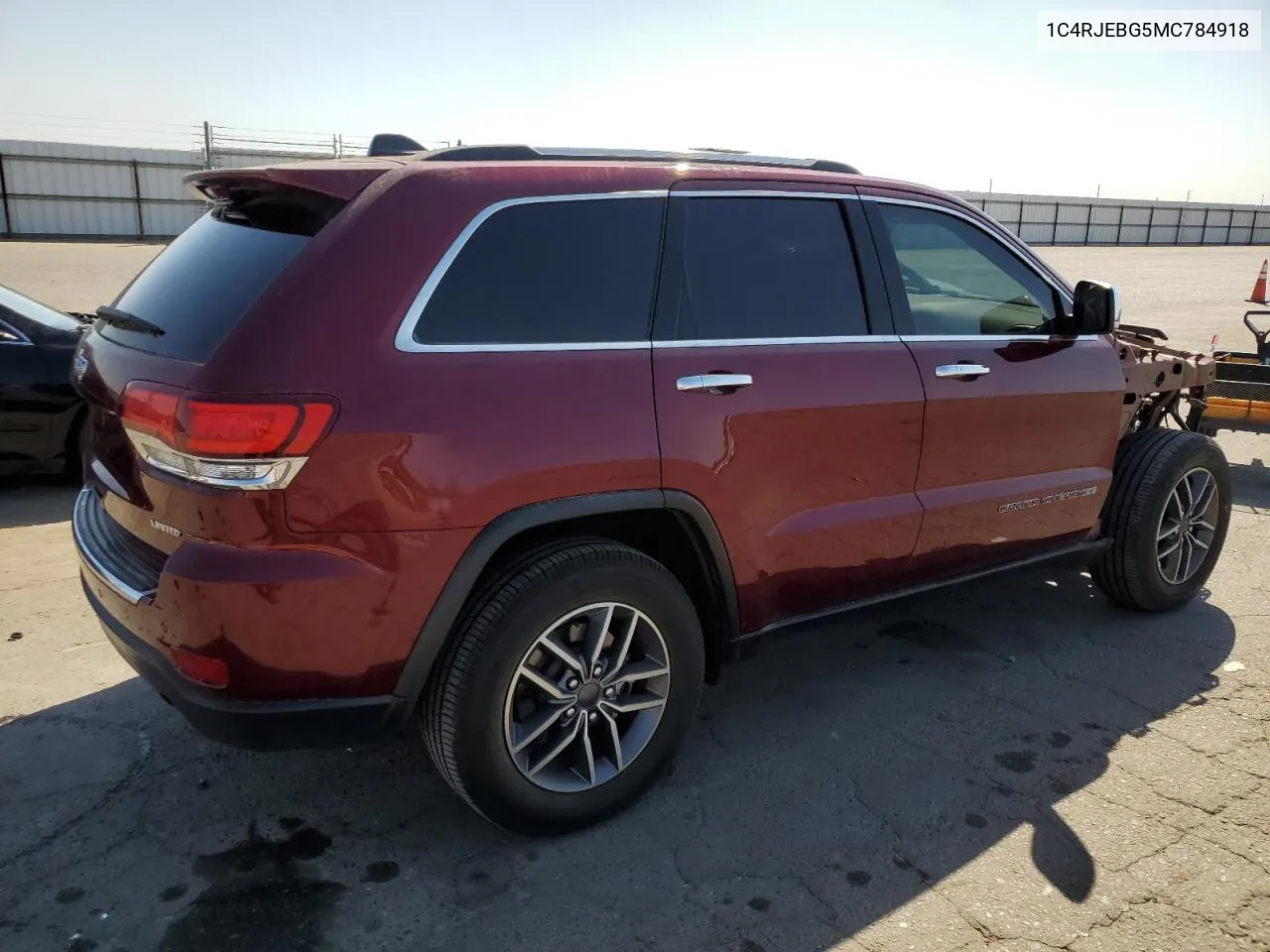 2021 Jeep Grand Cherokee Limited VIN: 1C4RJEBG5MC784918 Lot: 73779154