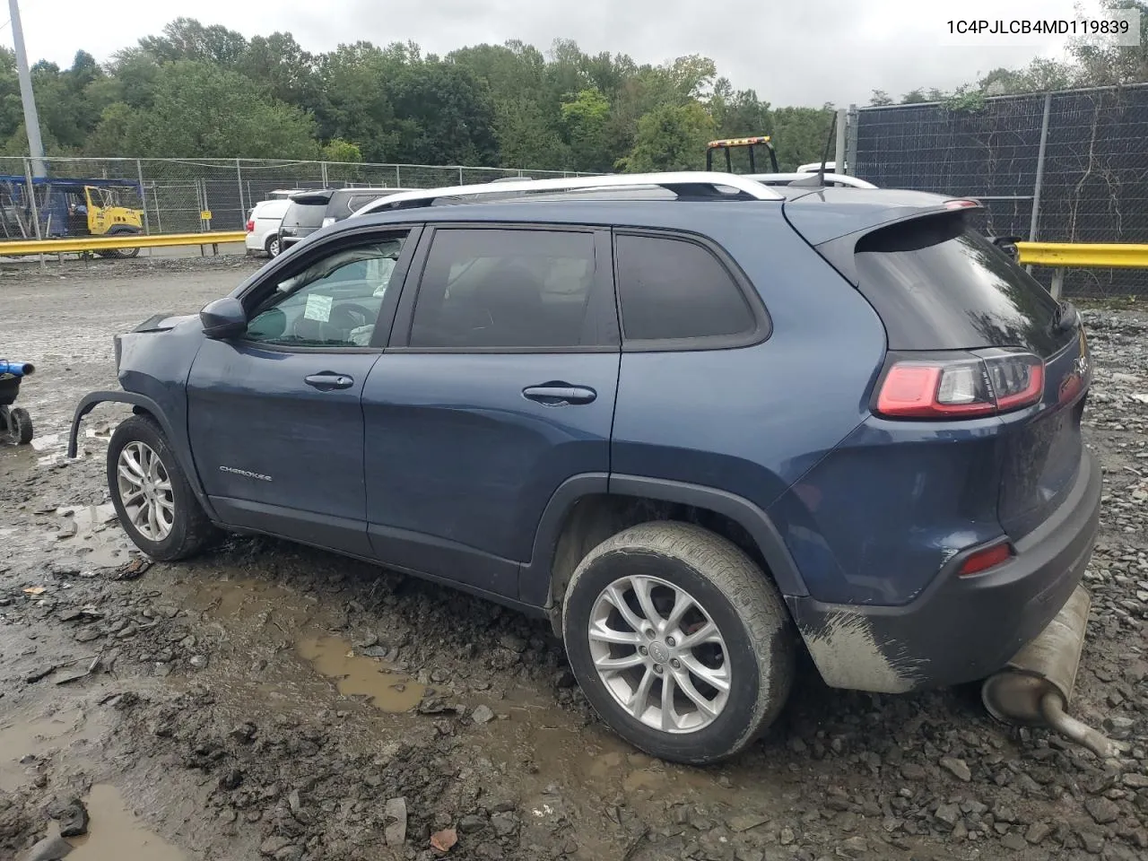 2021 Jeep Cherokee Latitude VIN: 1C4PJLCB4MD119839 Lot: 73824284